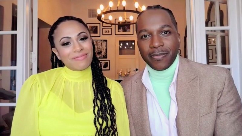 Leslie Odom Jr. and Nicolette Robinson Cutest Couples at the 2021 Golden Globes