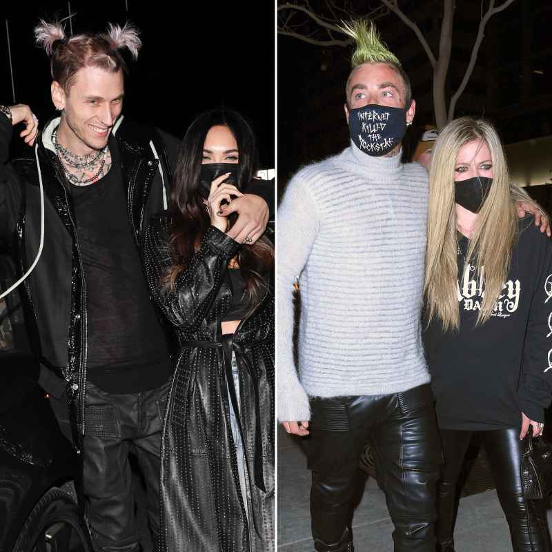 Megan Fox and Machine Gun Kelly Double Date With Avril Lavigne and Mod Sun