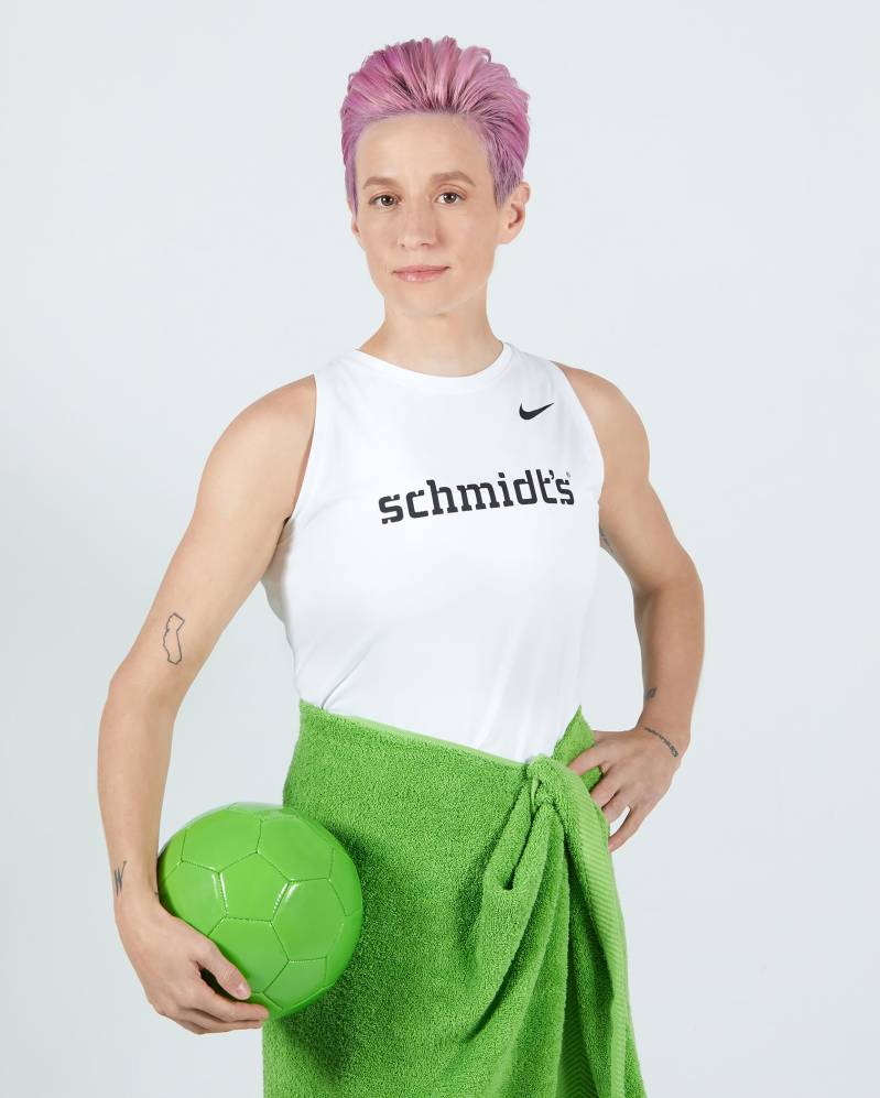 Megan Rapinoe Shares How Her Pink Hair Helps Get Her Head in the Game