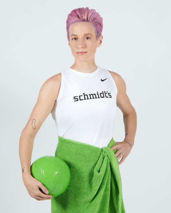 Megan Rapinoe Shares How Her Pink Hair Helps Get Her Head in the Game