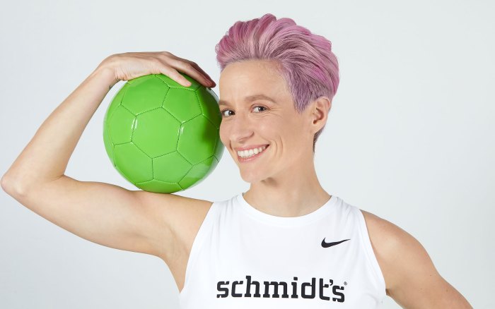 Megan Rapinoe Shares How Her Pink Hair Helps Get Her Head in the Game