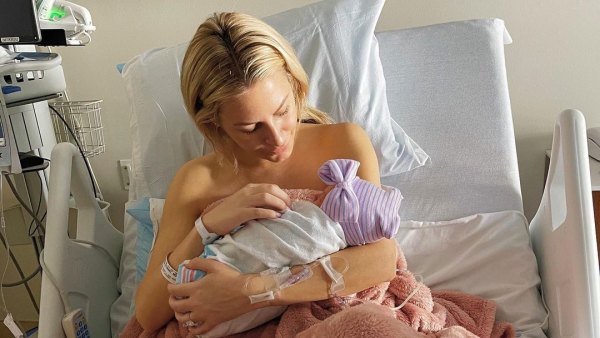 Morgan Stewart Describes Bloody Breast-Feeding Struggles Row Renggli McGraw