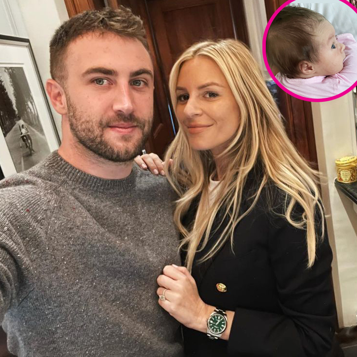 Morgan Stewart and Jordan McGraw Share 1st Pic of Daughter Row’s Face p