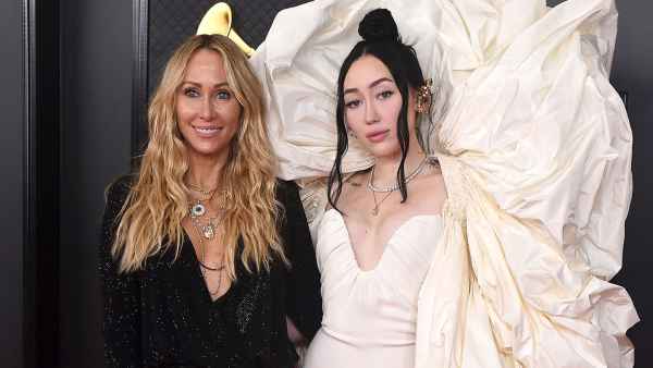 Letitia Cyrus Noah Cyrus Stars Who Brought Family Members to the 2021 Grammy Awards