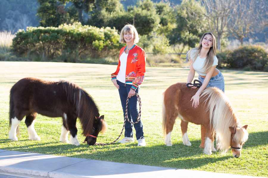 Olivia Newton-John and Chloe Lattanzi-Inside a Day in Our Life Horse