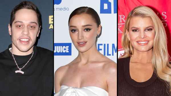 Pete Davidson and Bridgerton Phoebe Dynevor Spark Romance Rumors and Jessica Simpson New Book Revelations