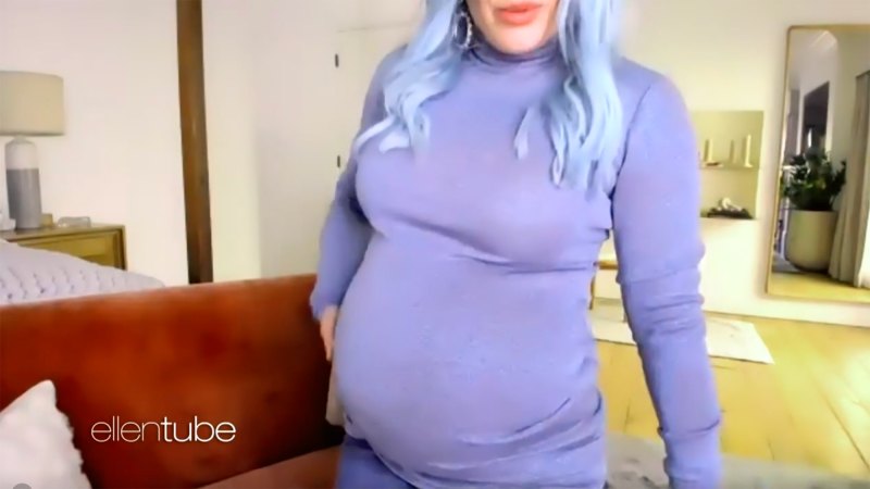 Pregnant Hilary Duff Shows Baby Bump Progress