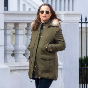 Pippa Middleton Steps Out With Her Baby Bump on Display After Mom Carole Middleton Confirms Pregnancy