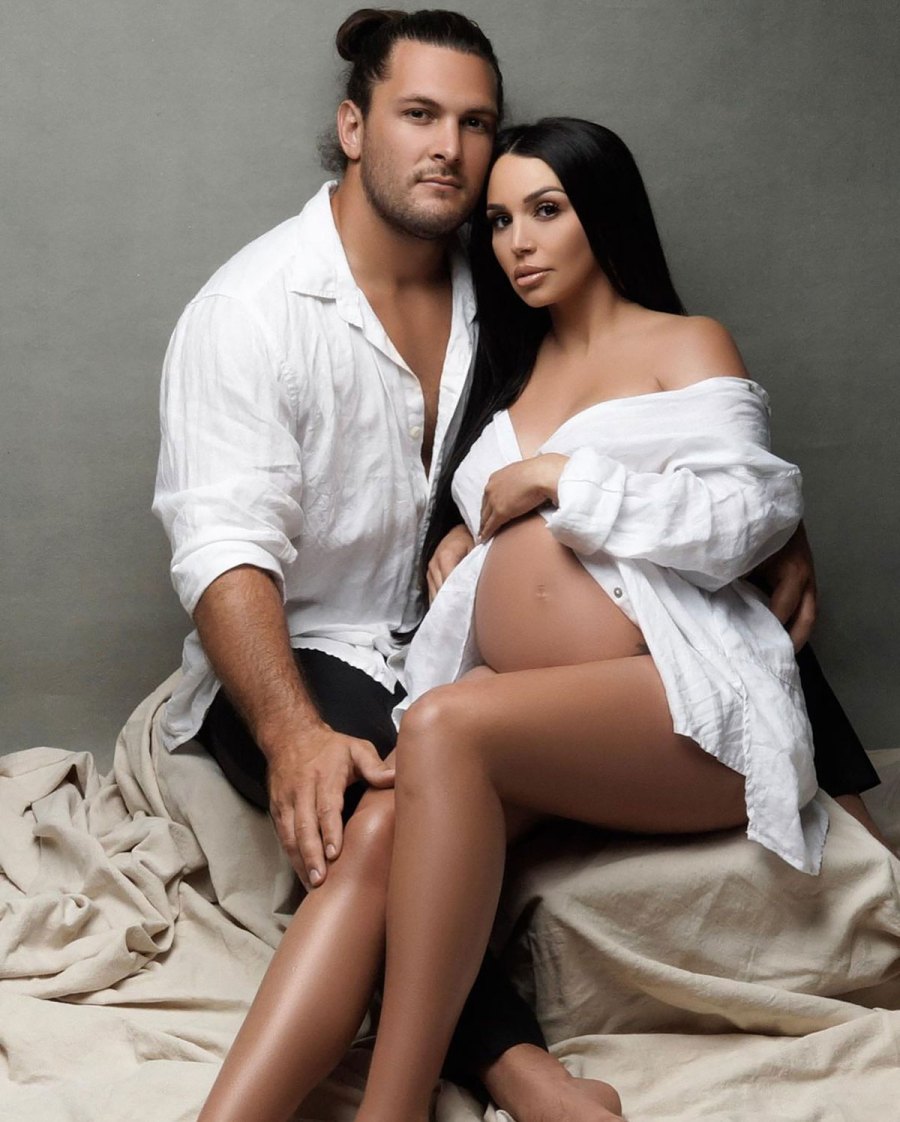 Pregnant Scheana Shay Stuns in Maternity Shoot 1 Month Ahead of Due Date