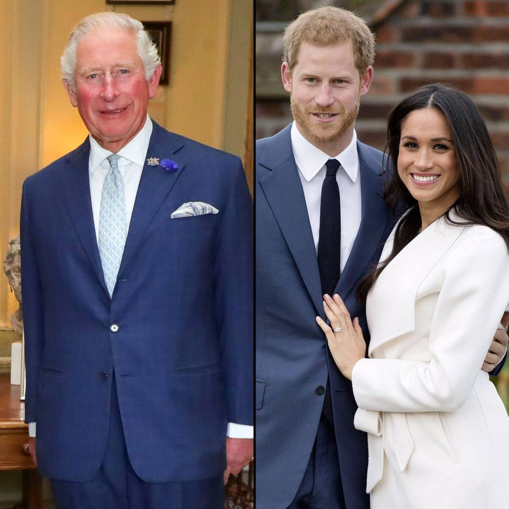 Prince Charles Laughs at Question About Prince Harry and Meghan Markle Interview at Royal Engagement