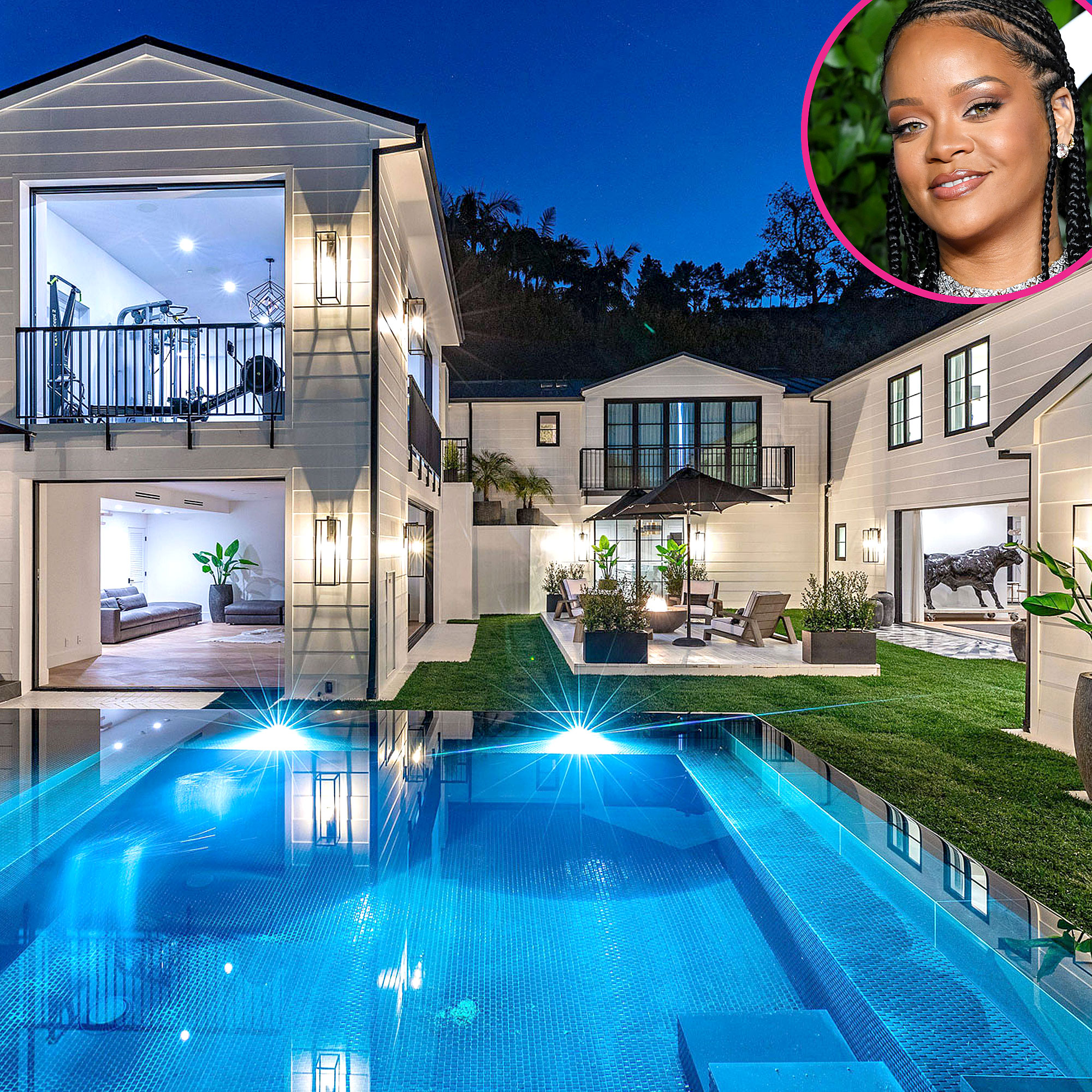 2000px x 2000px - Inside Rihanna's $13.8 Million Mansion: Pictures