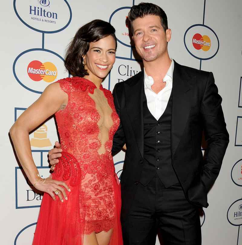 Robin Thicke Describes Doing Coparenting Couples Therapy With Ex-Wife Paula Patton