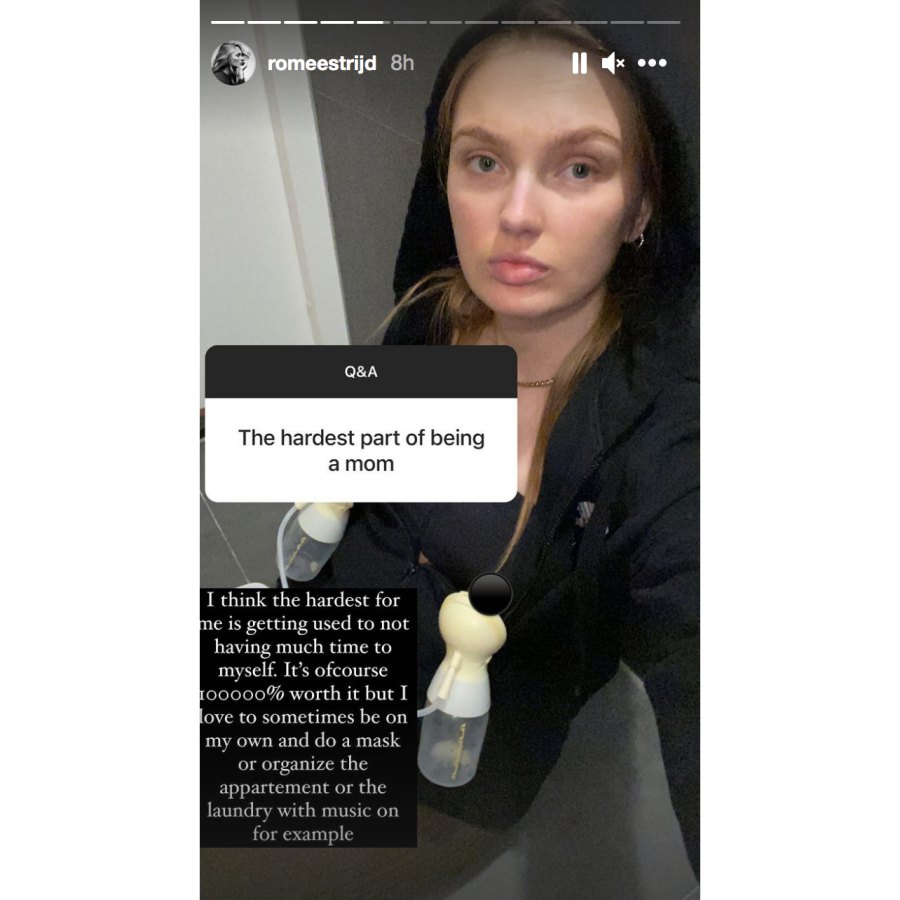 Romee Strijd and More Celeb Moms Pumping Breast Milk