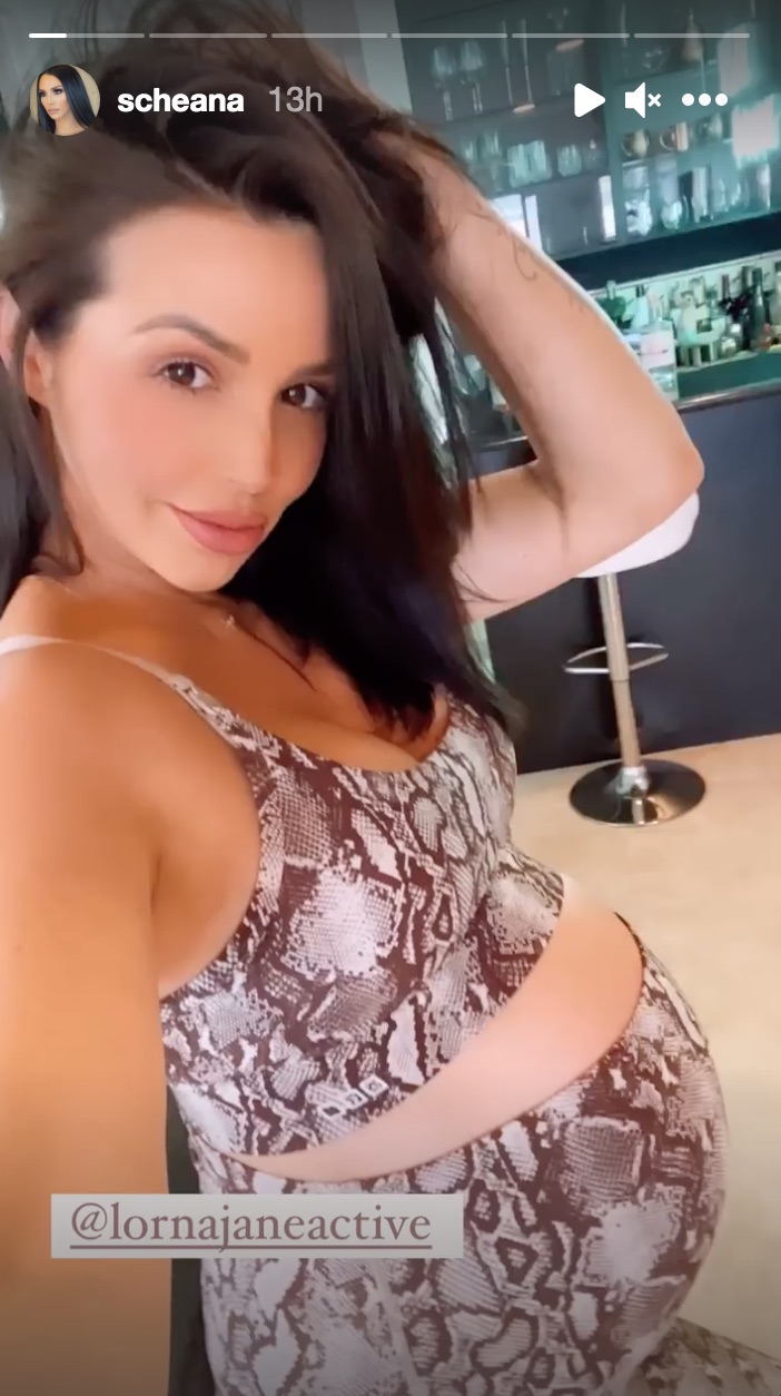 Scheana Shay's Baby Bump Pics Ahead of 1st Child With Brock Davies: Pregnancy Album Snakeskin Style