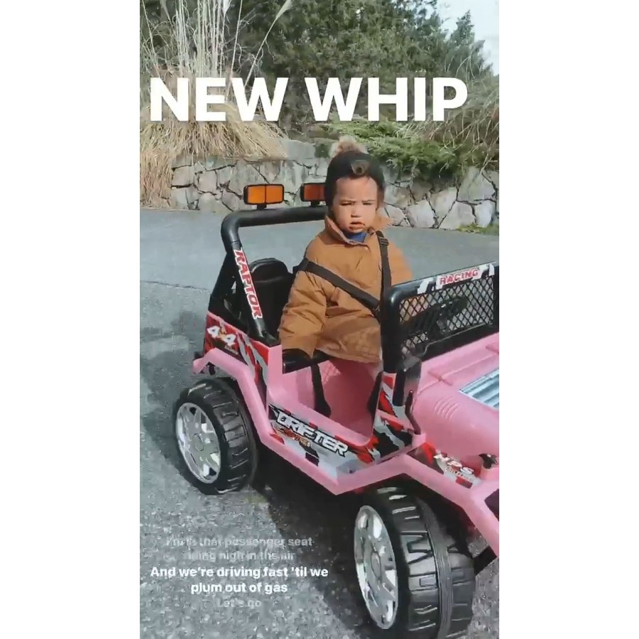 Shay Mitchell Daughter Atlas Power Wheels Jeep