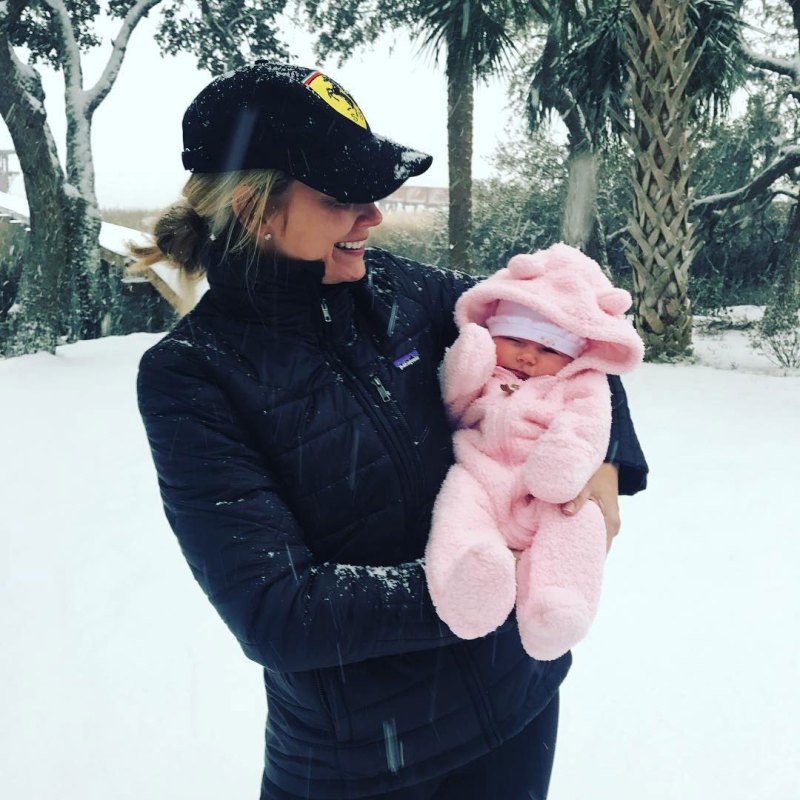 Snow Cute Southern Charm Cameran Eubanks Sweetest Moments With Daughter Palmer