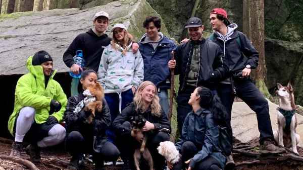 The Riverdale Cast Goes Hiking