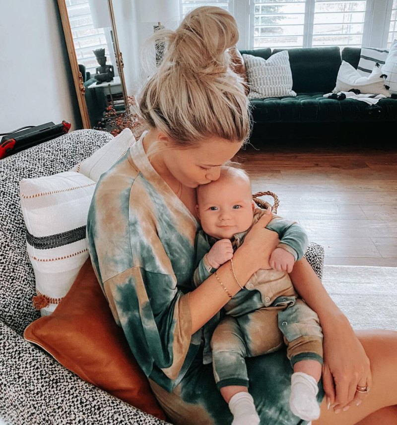 Tie-Dye Time Witney Carson Carson McAllister Sweetest Pics With Son
