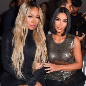 Kim Kardashian Freaks Out When La La Anthony Pierces Her Ears: Watch