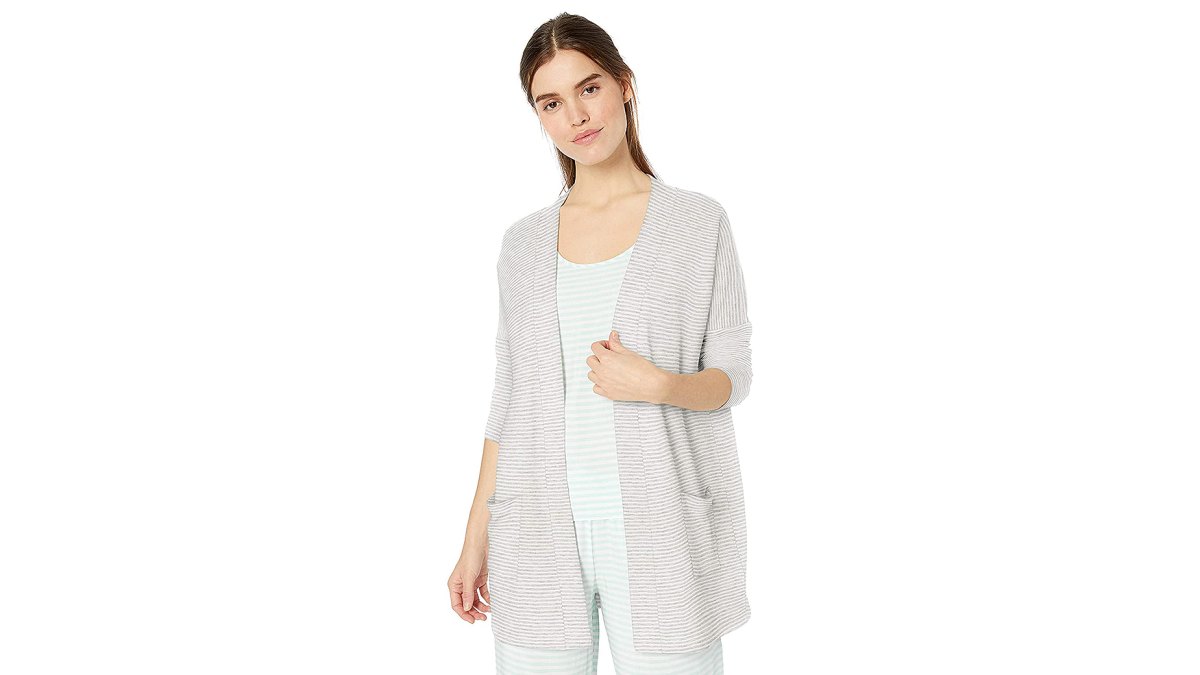 amazon-essentials-terry-cardigan