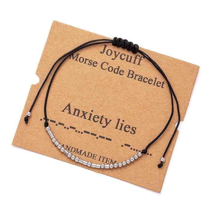 Anti-Anxiety Bracelets Are Like Wearable Forms of Self-Care 4 anti-anxiety-bracelet-morse-code