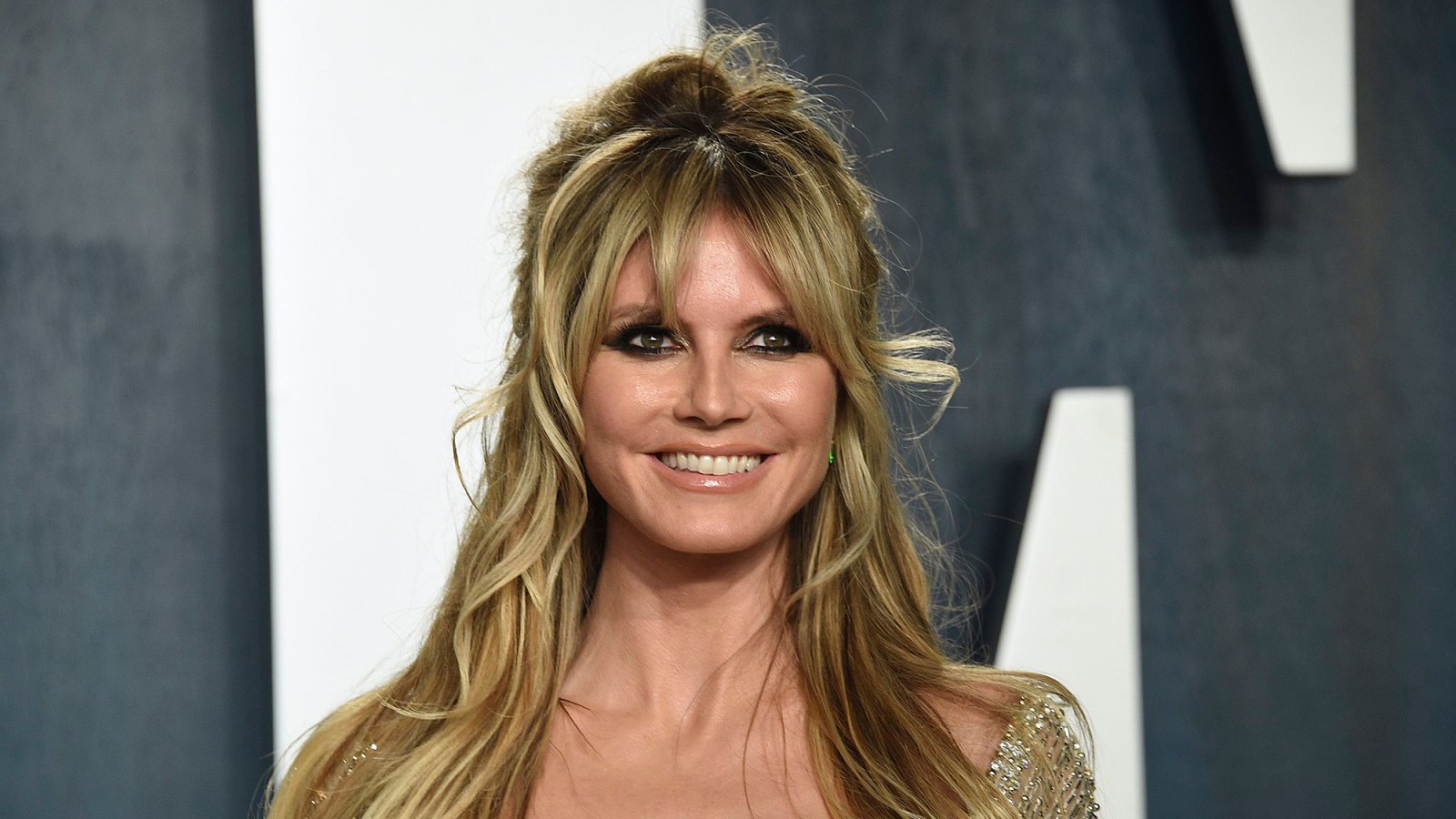 Heidi Klum's Striped — This Look-Alike Just