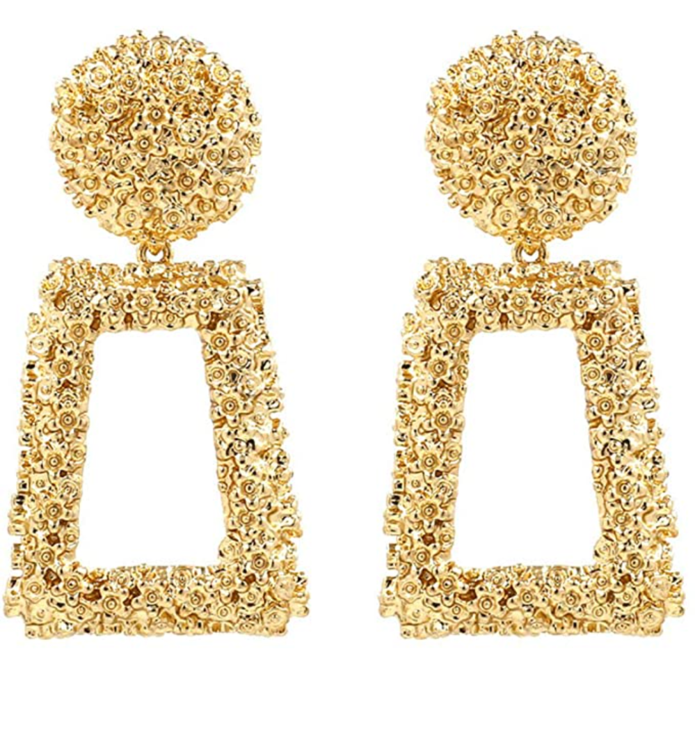 ATIMIGO Statement Drop Earrings