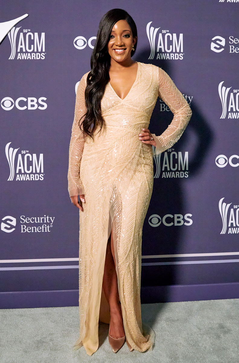 Academy of Country Music Awards Red Carpet Arrivals - Mickey Guyton
