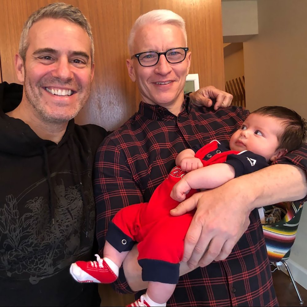 Anderson Cooper Admits Andy Cohen’s Hand-Me-Downs Aren’t Son Wyatt’s Style