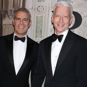 Anderson Cooper Admits Andy Cohen’s Hand-Me-Downs Aren’t Son Wyatt’s Style