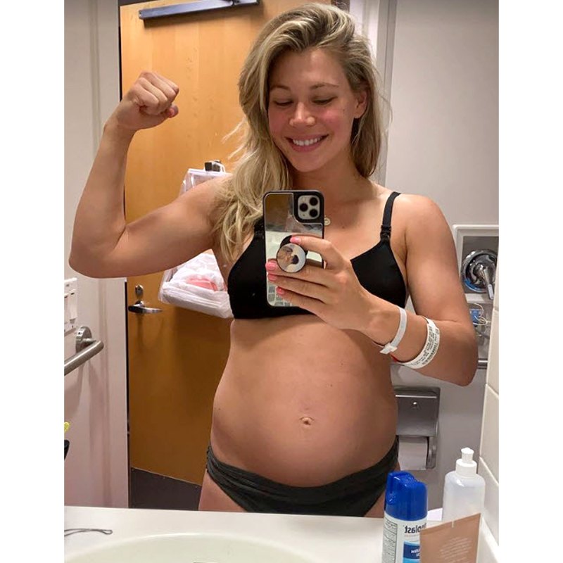 Bachelor In Paradise Krystal Nielson Shows Postpartum Body 22 Hours After Birth