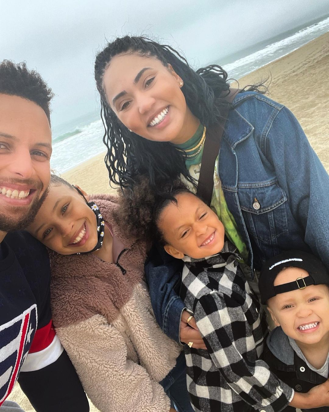 Beach Bums! See Stephen and Ayesha Curry's Family Album With 3 Kids