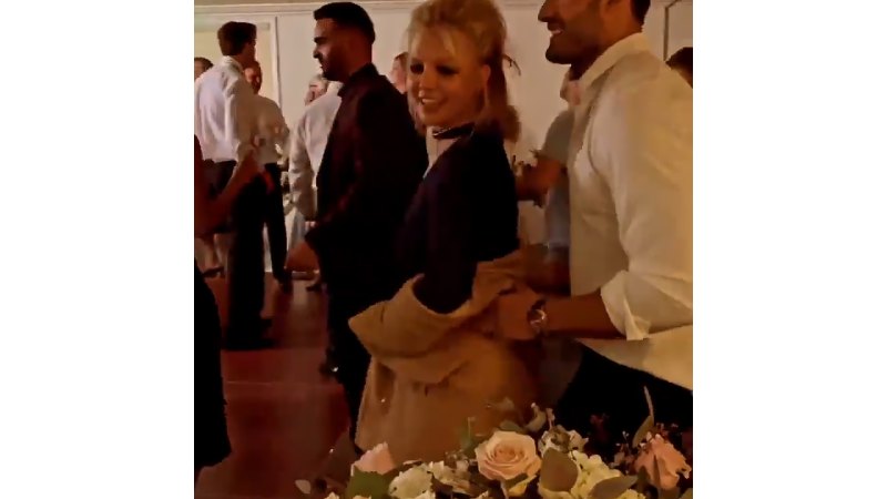 Britney Spears Cozies Up to Boyfriend Sam Asghari at Wedding Amid Conservatorship Battle 04