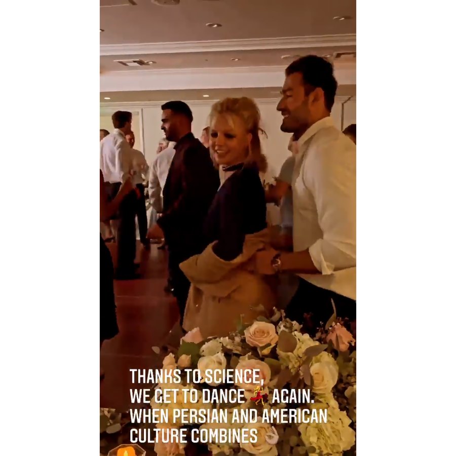 Britney Spears Cozies Up to Boyfriend Sam Asghari at Wedding Amid Conservatorship Battle