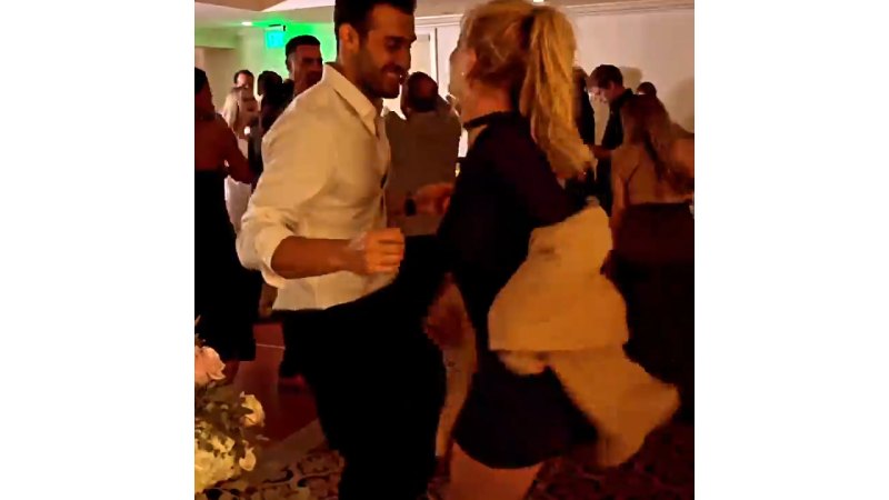 Britney Spears Cozies Up to Boyfriend Sam Asghari at Wedding: Photos