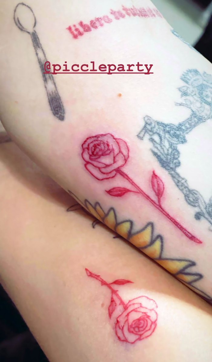 Cara Delevingne and Paris Jackson Debut Dainty Matching Tattoos: Pic