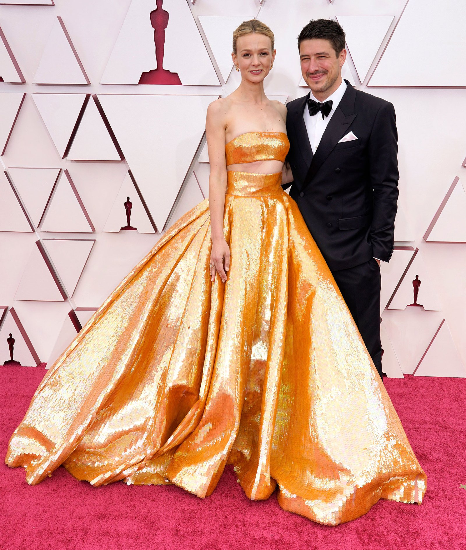 Carey Mulligan and Marcus Mumford Couples Dazzle at Oscars 2021