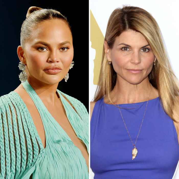 Chrissy Teigen Jokes That She Needs Lori Loughlin's Help to Get Into College