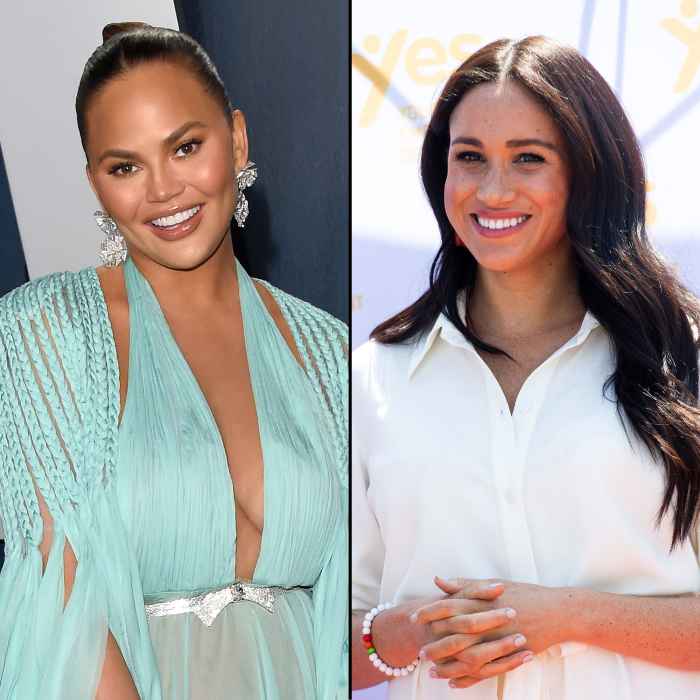 Chrissy Teigen Says She and Meghan Markle Connected Over Pregnancy Losses
