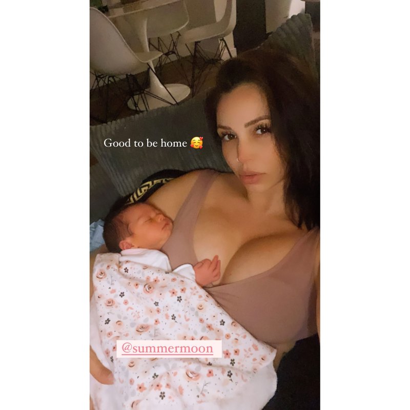 Couch Cuddles Scheana Shay Instagram Scheana Shay Leaves Hospital With Newborn