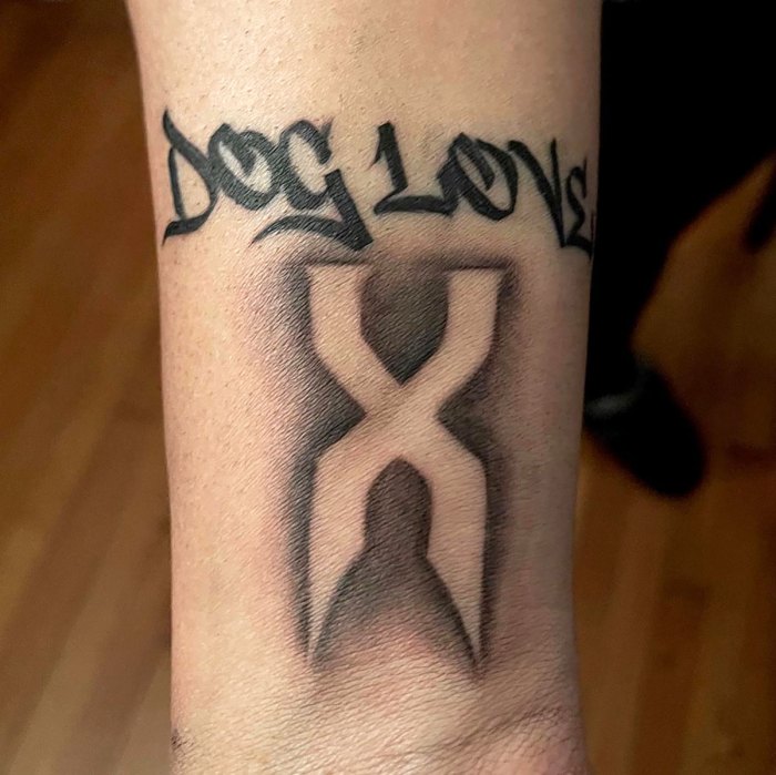 DMX’s Fiancee Gets ‘Dog Love’ Tattoo to Honor Late Rapper: Pics