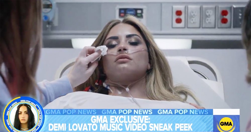Demi Lovato Recreates Her Hospitalization in Dancing With the Devil Video 2