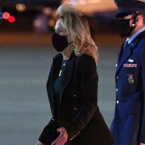 Leather Dress! Lace Tights! Jill Biden Looks Edgier Than Ever in New Pic