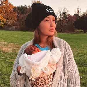 Too Cute! Gigi Hadid’s 7-Month-Old Daughter Khai Wears Versace Sweatsuit
