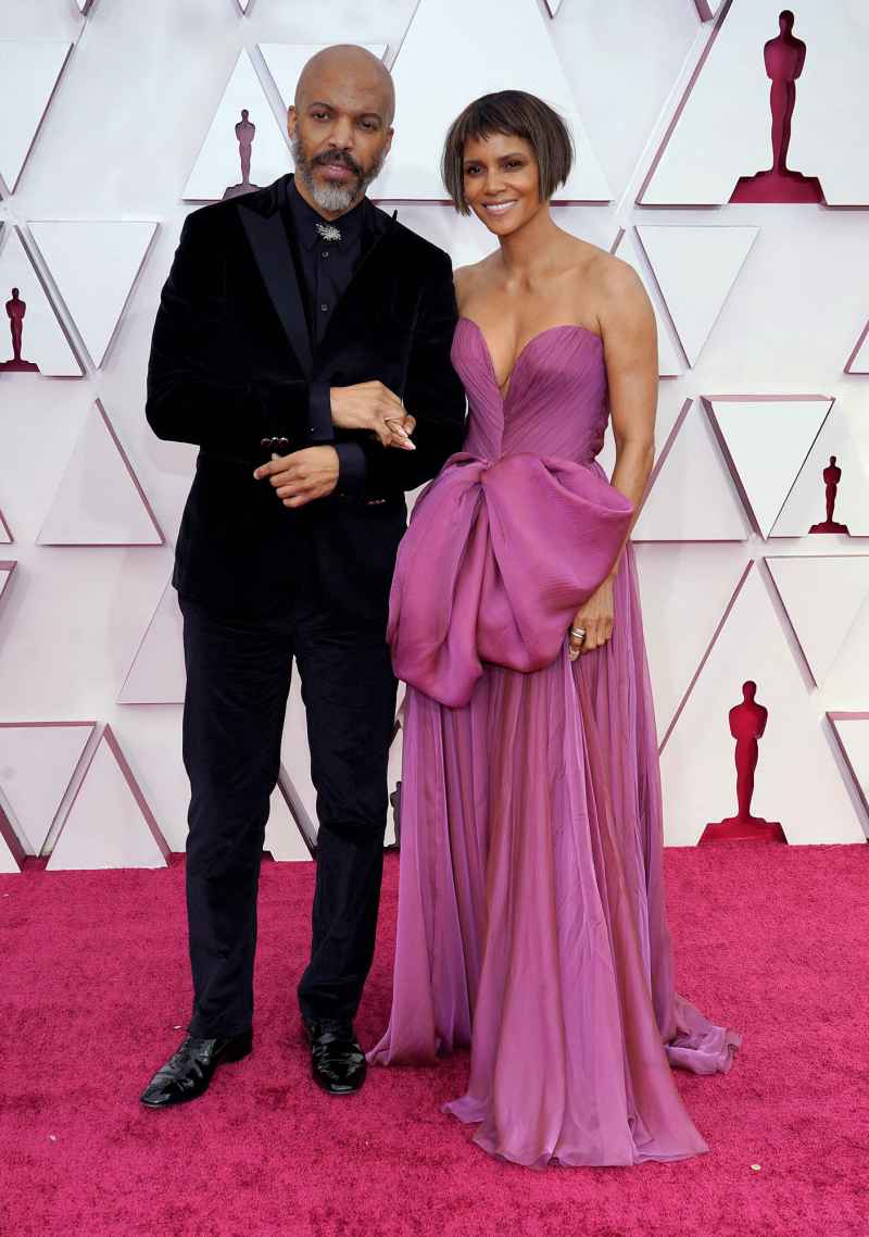 Halle Berry and Van Hunt Couples Dazzle at Oscars 2021