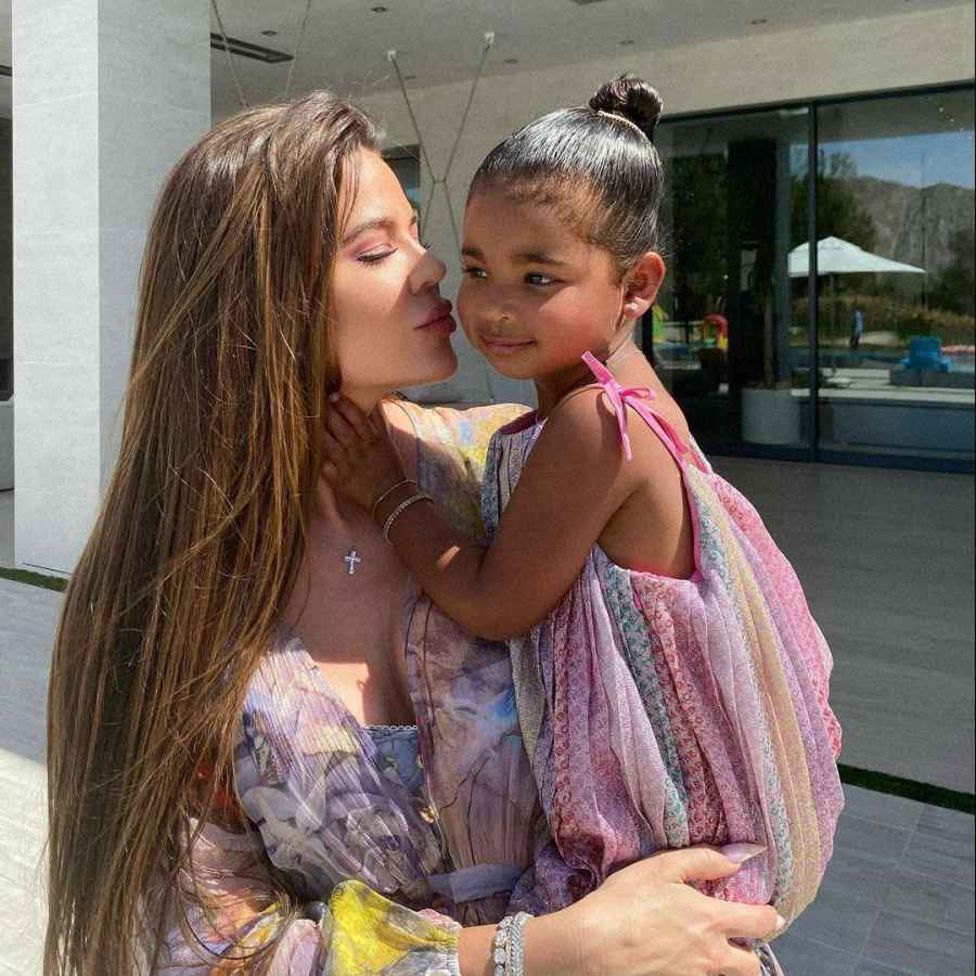 Khloe Kardashian How Celebs Spent Easter 2021