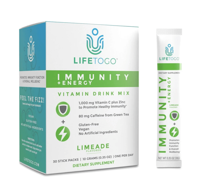 Immunity + Energy Vitamin Drink Mix — 30-Pack