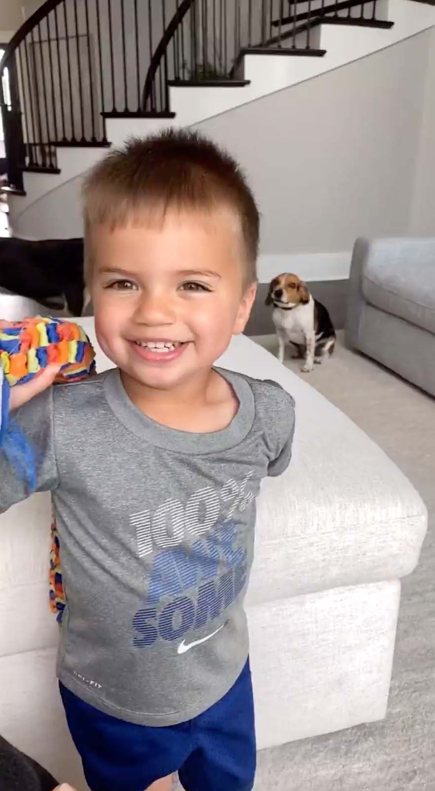 Jana Kramer Laughs With Son Jace New Video Amid Mike Caussin Divorce