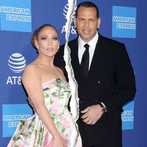 Jennifer Lopez and Alex Rodriguez Split Tear