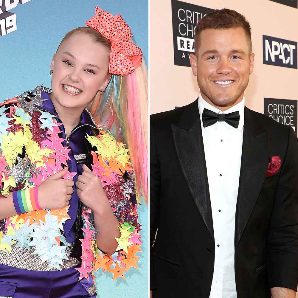 JoJo Siwa Encourages Colton Underwood After Coming Out
